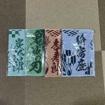 귀멸의 칼날 페이스 타월 카마도 탄지로 렌고쿠 쿄쥬로 아카자
