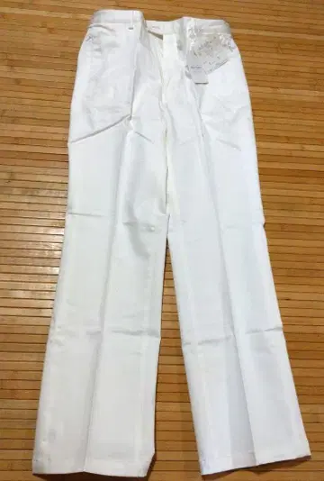 화이트 팬츠 허리 64cm