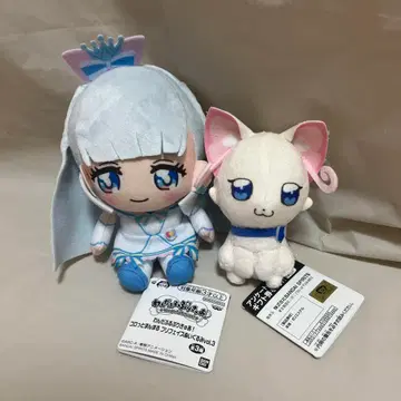 큐어냐미 코로쵸 만마루쨩 페이스 봉제 인형 2종