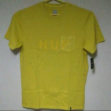 HUF OG LOGO POCKET S/S TEE M SUPER LEMON