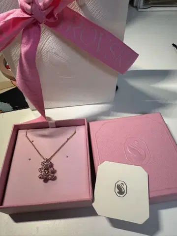 스와로브스키 목걸이 Teddy