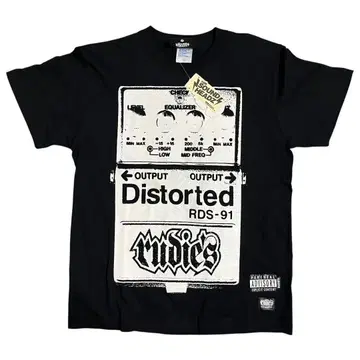 미사용 새상품 RUDIES 루디즈 블랙 티셔츠 사이즈 S