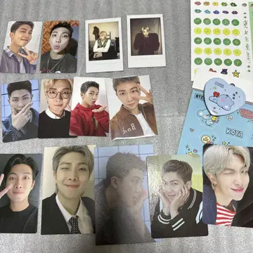 BTS RM 엽서 트레이딩 카드 세트