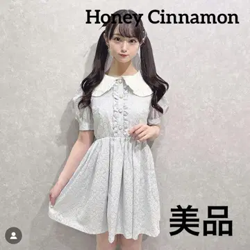 허니시나몬 자카드 원피스 honey cinnamon