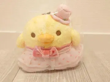 리락쿠마 키이로이토리 꽃다발 봉제 인형