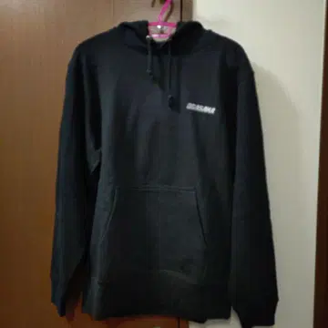 OGASAKA 블랙 후드 부착 후드티