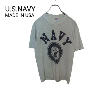 90년대 USA제 싱글 스티치 US NAVY 티셔츠 A-3799
