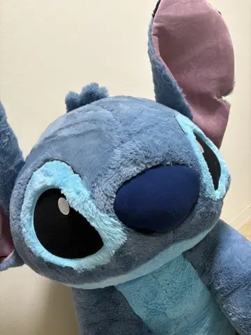코스트코 새상품 특대형 스티치 봉제 인형 (담요 포함)