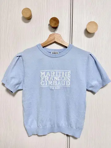 MARITHE FRANCOIS GIRBAUD 반팔 니트