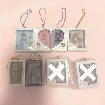 리카짱 쿠로미 마이멜로디 가챠 6개 세트