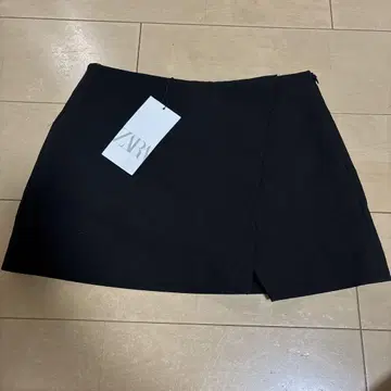 택 포함 새상품 자라 미니 스코트 XS 블랙
