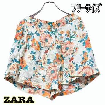 ZARA 플라워 프린트 숏팬츠 꽃무늬 큐롯