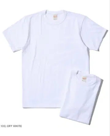 미사용 새상품 화이츠빌 티셔츠 XL 1장 팩 T 화이트
