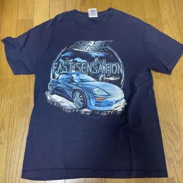 Fast & Furious 티셔츠 L 네이비