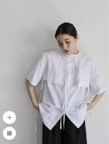 SELECT MOCA 2way 빅 칼라 세트 셔츠 by SON
