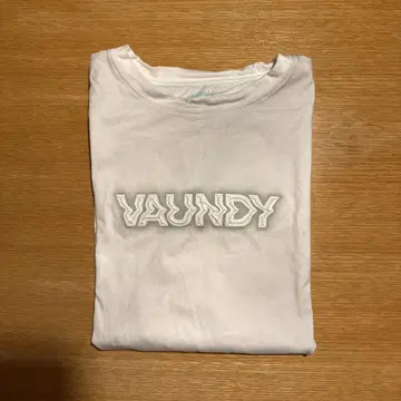 VAUNDY 로고 프린트 티셔츠 M 사이즈