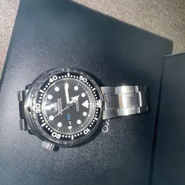 SEIKO Prospex 블랙 다이버 워치 sbbn031