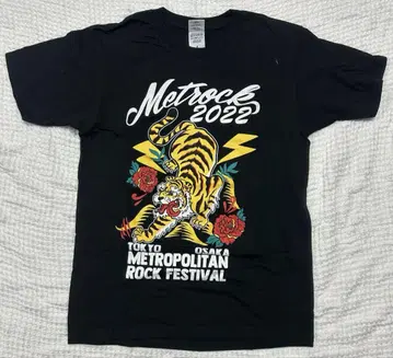 METROCK 메트로크 2022 티셔츠