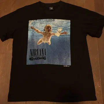 NIRVANA NEVERMIND 티셔츠 XL