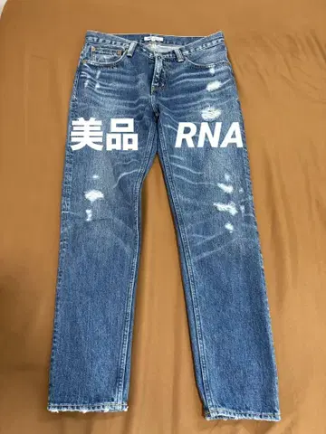 RNA 데님 슬림 크러쉬 데미지 슬림