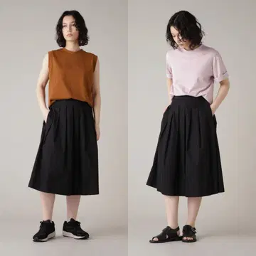 MARGARET HOWELL 스커트 블랙
