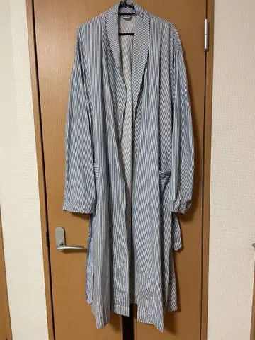 70년대 vintage 체코군 호스피탈 가운 코트