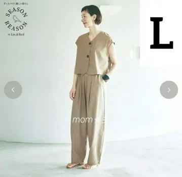 새상품 시마무라 시즌 리즌 이가리시노부 베스트 팬츠 세트 L