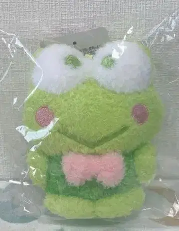 그린 컬러 개구리 봉제 인형/마스코트