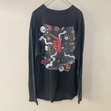 volcom freak city 롱T 긴팔 블랙 구제 의류 볼컴