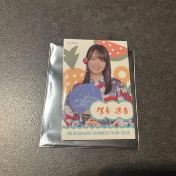 노기자카46 카키 하루카 한여름의 전국 투어 2025 유카타 캔뱃지