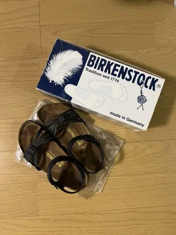 BIRKENSTOCK 샌들 사이즈 39 여성용 블랙