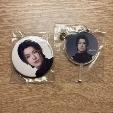 INI XQUARE 캡슐 토이 타카츠카 다이무 미니 부채 미니 캔뱃지