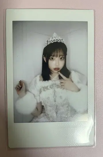큐스토 사쿠라바 하야카 생일 특별 프린트 폴라로이드