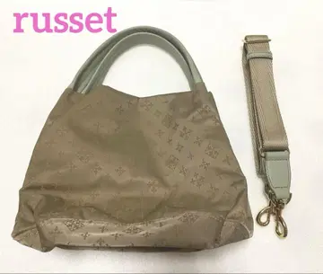 russet 러셋 핸드백 숄더 스트랩 포함 사선 가케 가능