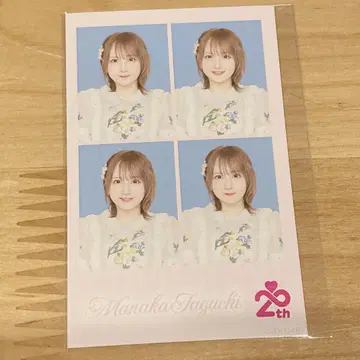 AKB48 타구치 마나카 Official 스크래치 증명사진풍 포토 카드