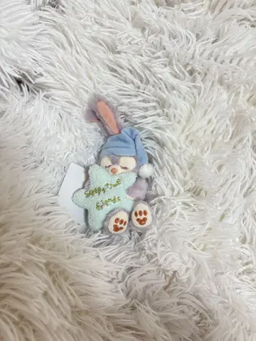 디즈니 씨 다프 플레 스텔라 루 봉제 인형 배지 키링