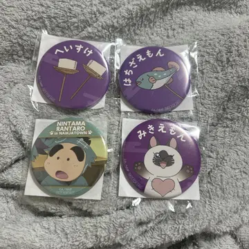 닌타마 란타로 난자타운 캔뱃지