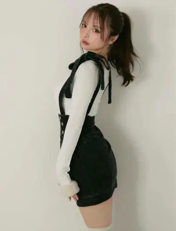 앤드 마리 ANDMARY Avery 리본 스커트
