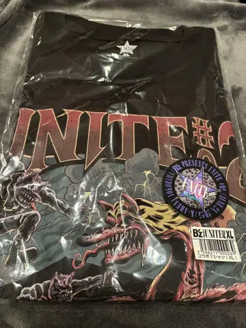 B'z UNITE 콜라보 티셔츠 XL