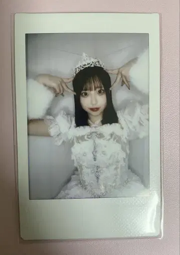 큐스토 사쿠라바 하야카 생일 특별 프린트 폴라로이드