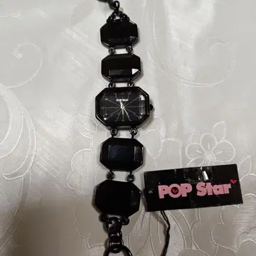 POP Star 블랙 손목시계