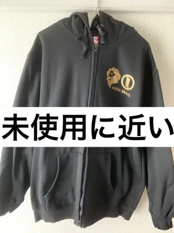 NESTA BRAND 블랙 금 후드티 XL