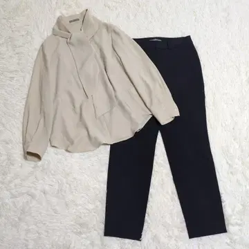 띠어리 럭스 노카라 블라우스 NEW.LUCENT AMROH