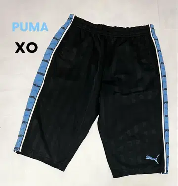 PUMA 푸마 저지 하프 팬츠 라인 블루 XO