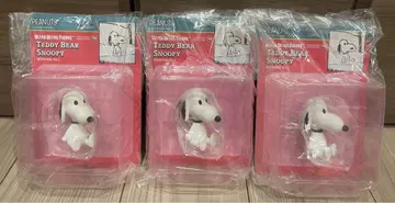 UDF TEDDY BEAR SNOOPY 스누피 피규어 3개 세트