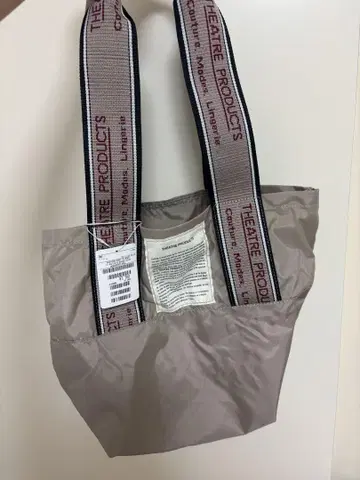 THEATRE PRODUCTS 에코백 그레이 ONE SIZE