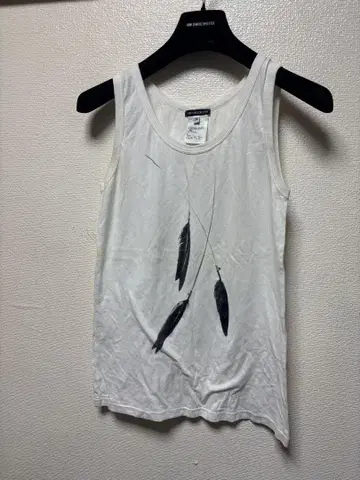 ANN DEMEULEMEESTER 화이트 탱크탑 34