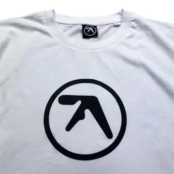 화이트 aphex twin 티셔츠 XL 에이펙스 트윈