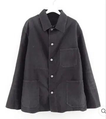 아프레쎄 Vintage Black Linen Coverall