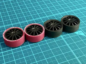 미니 사륜구동 페라 타이어 약 23.6mm 저마찰